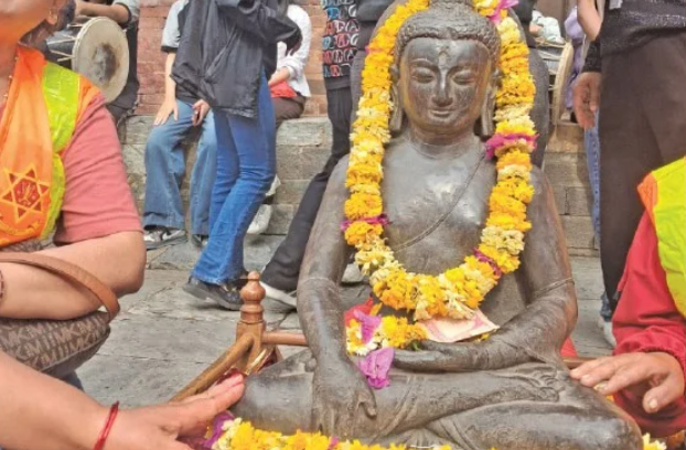 Nepal’s Stolen Buddha Statue Returns Home After Nearly 40 Years
